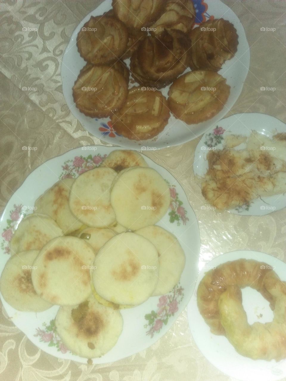 Moroccan table in Ramadan month.