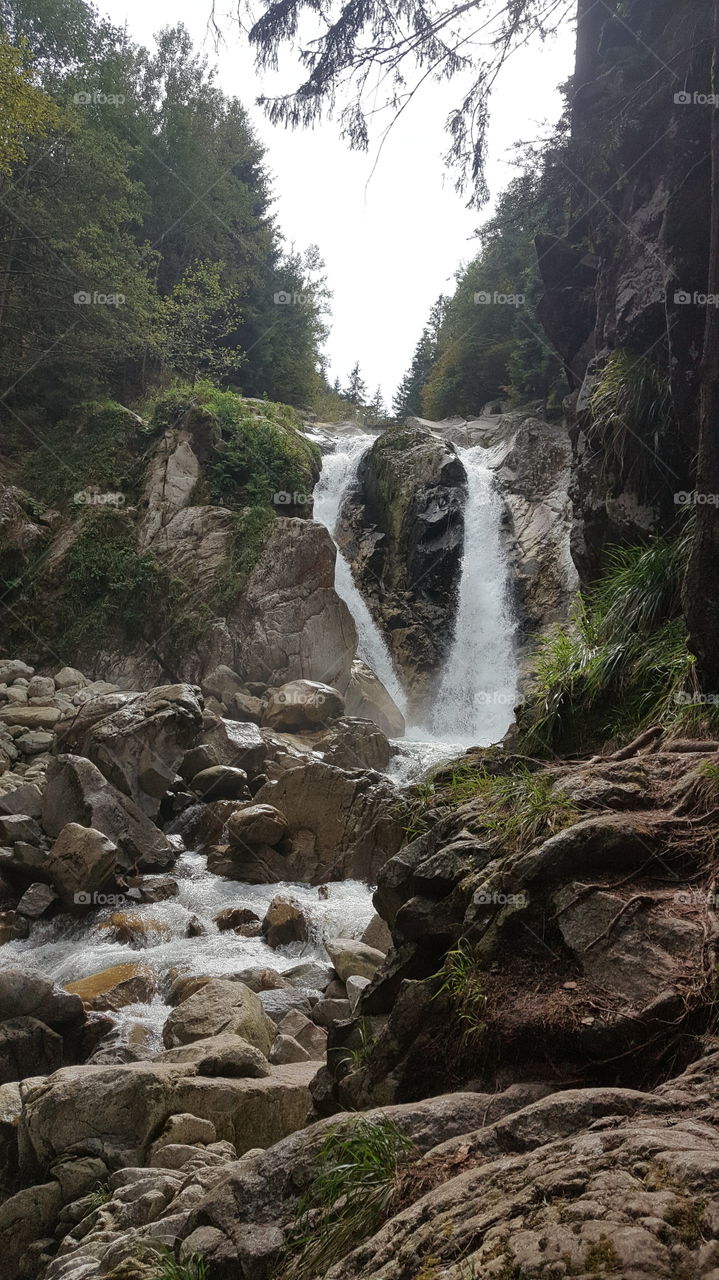 Lolaia Waterfall, Romania