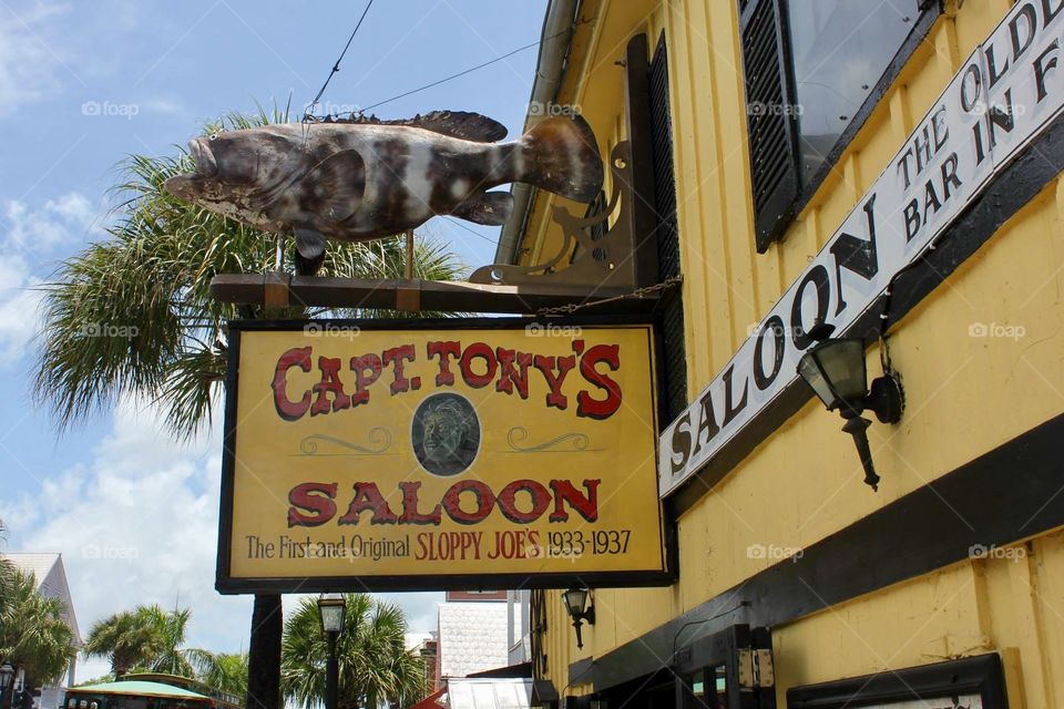 The original Sloppy Joe's, Key West, Fl.