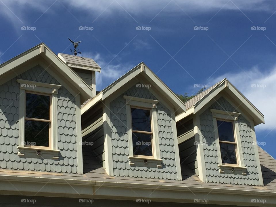 Windows and roof