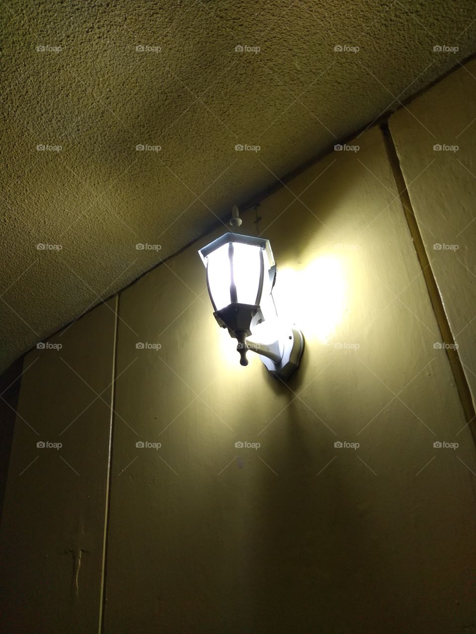 las luces del edificio.