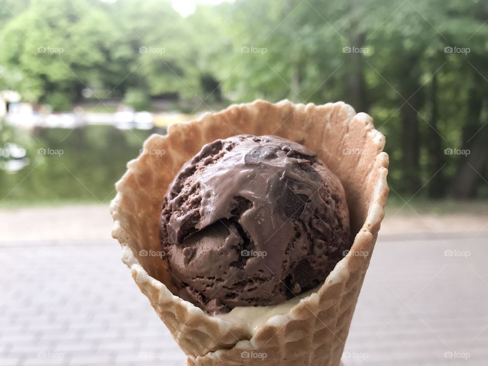 Chocolate ice cream