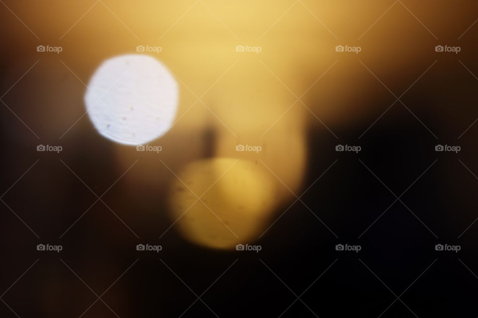 Blurred image lens flair