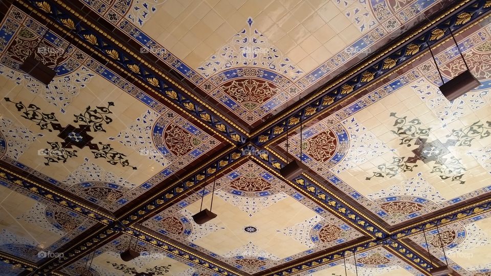 ceiling at Bethesda Fountain