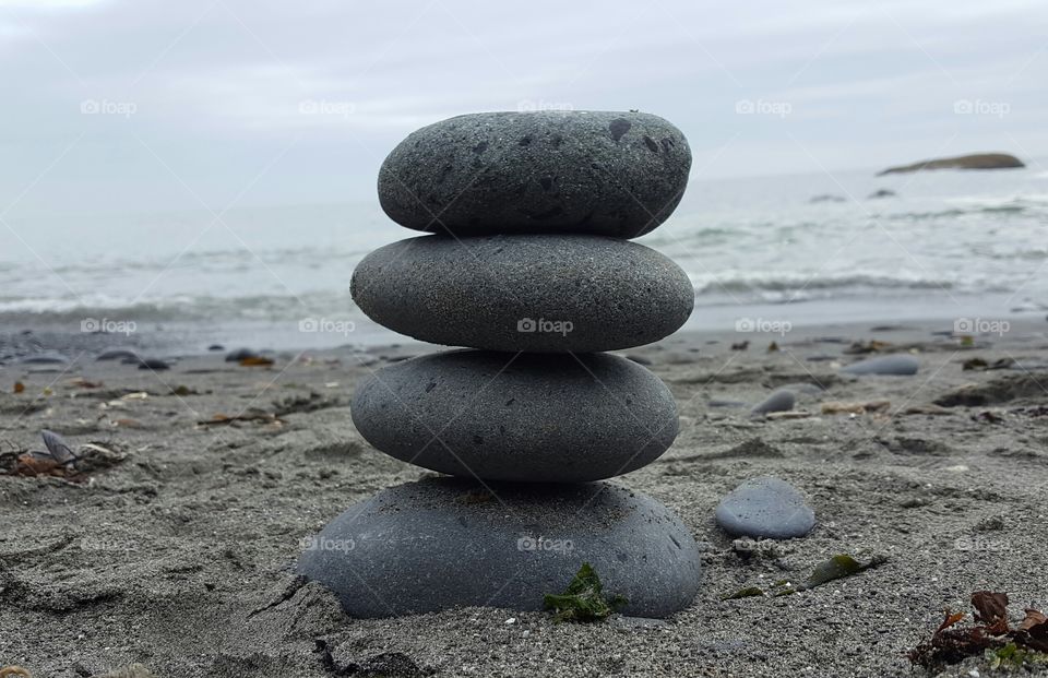 Pebble Tower - Kalaloch Beach, WA