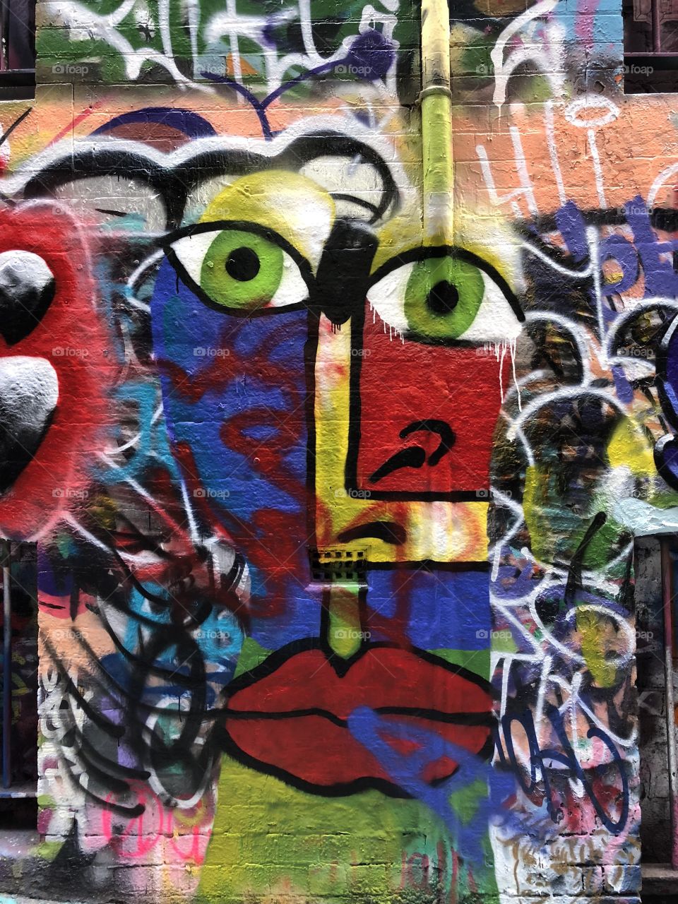 Street art Picasso 