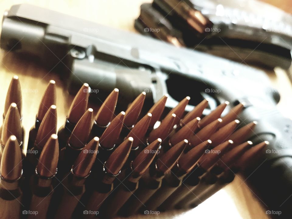 Glock 35 Gen 4 with mounted laser Krinkov bullets/mags