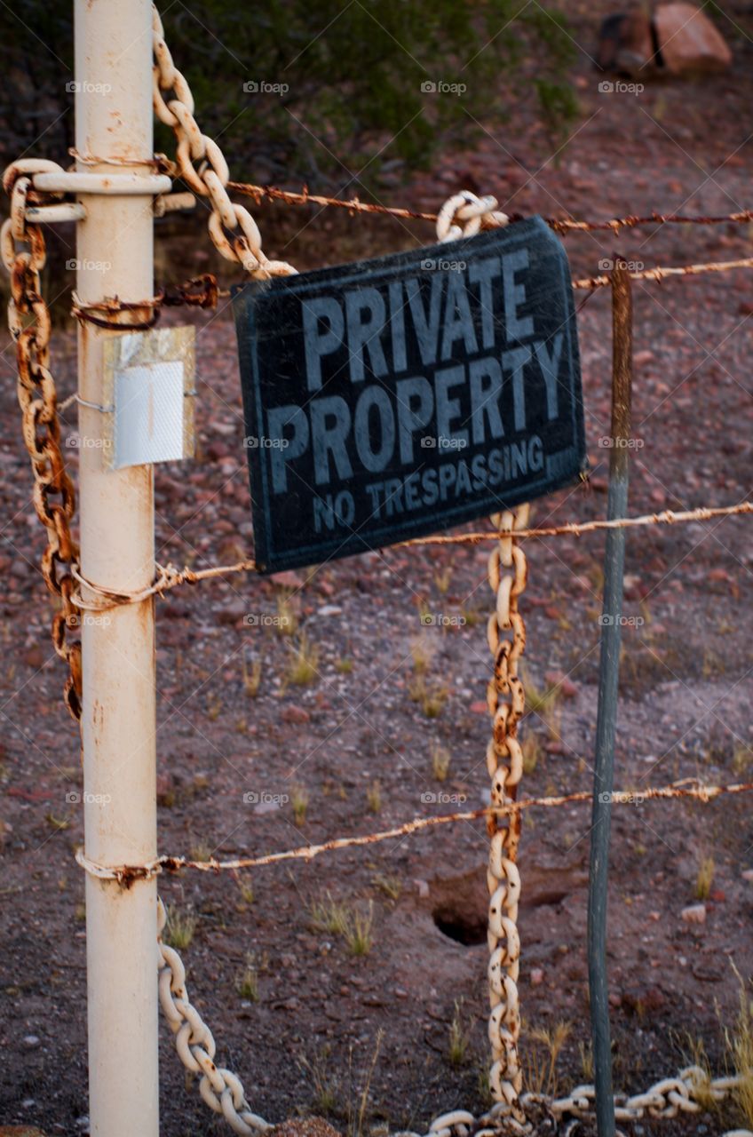 Private Property