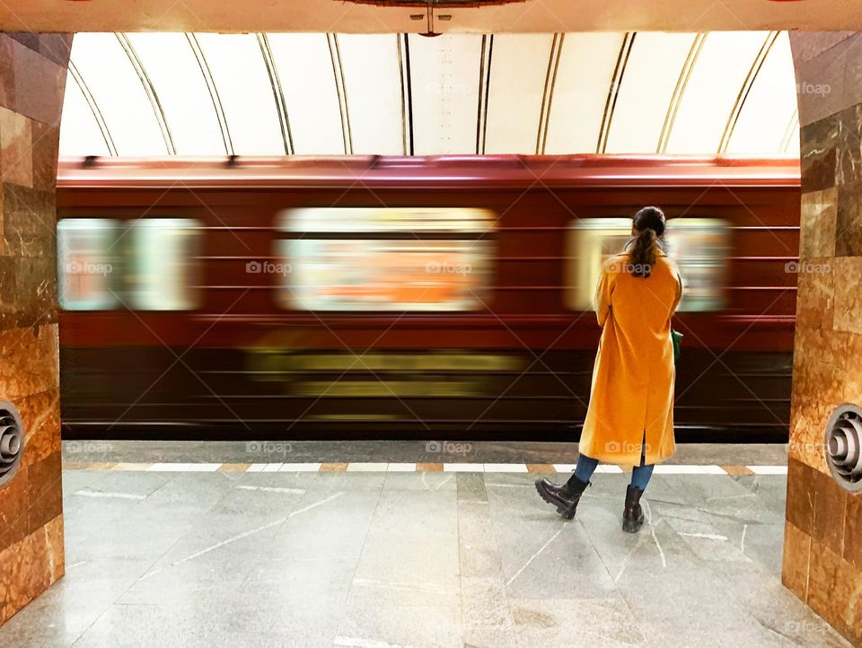 Yellow coat 