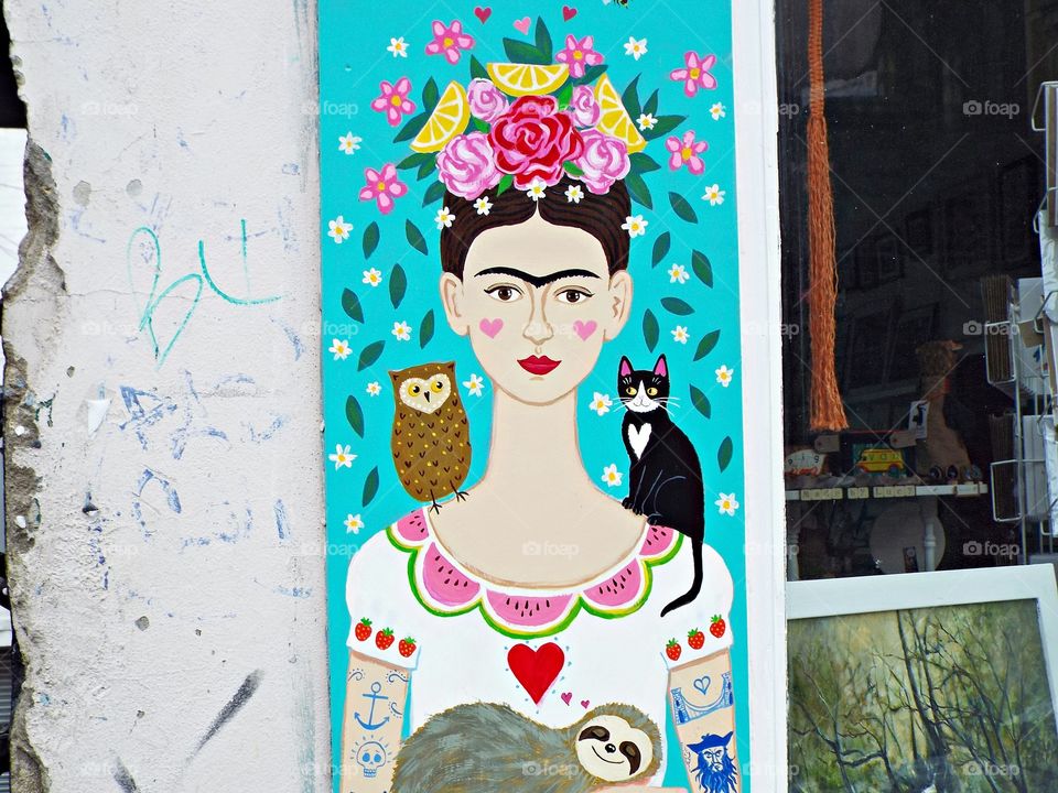 Frida Kahlo Painting