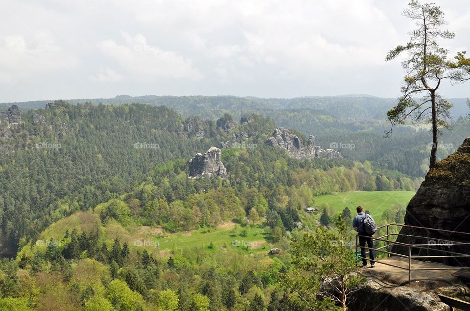 adventures in saxon switzerland national park in germany