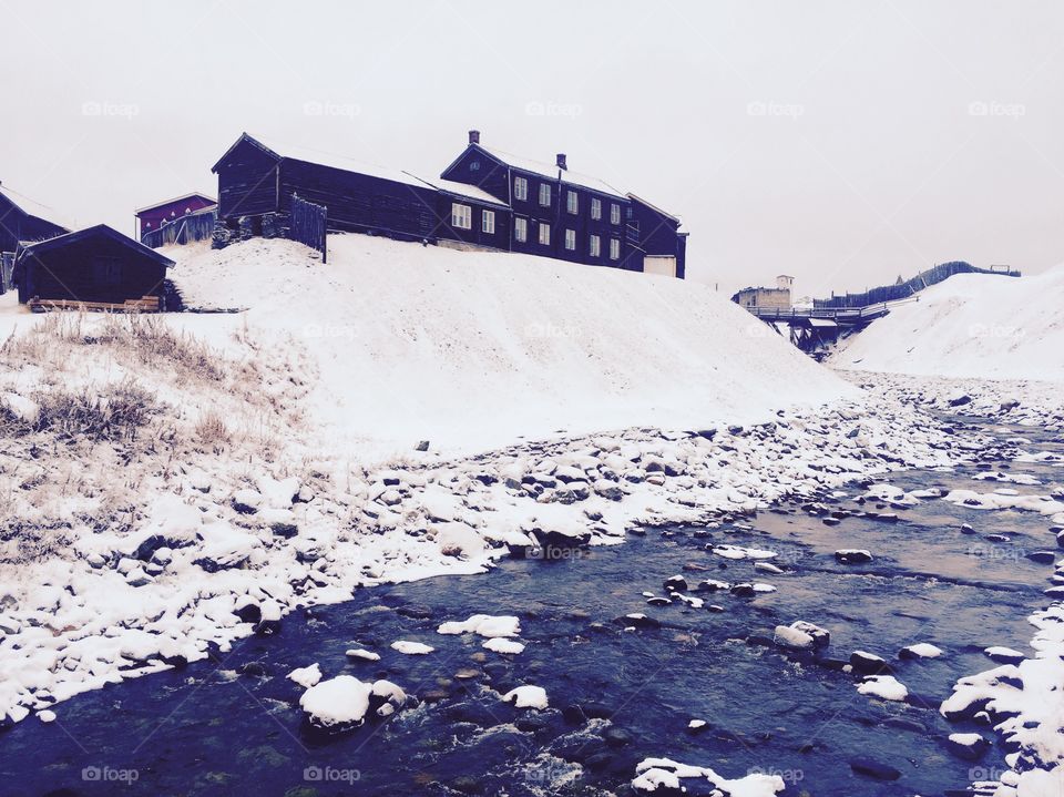 Former mining town of Roros Norway