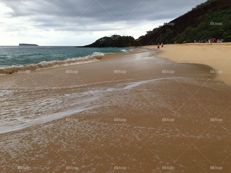 Idyllic view of beach