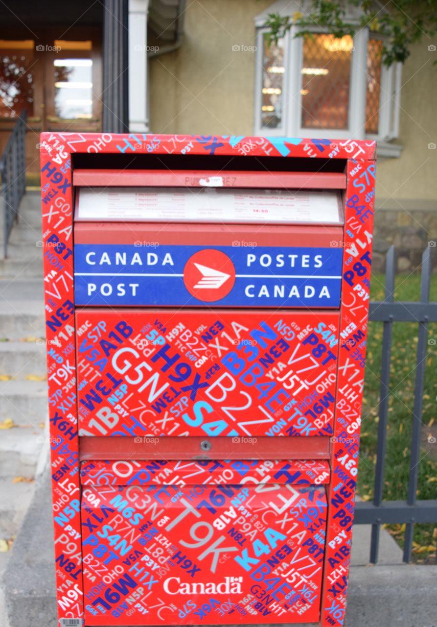 Canadian mailbox