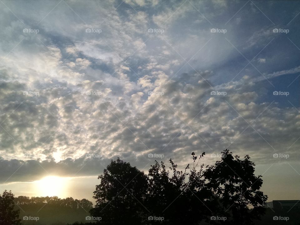 Good Morning New Jersey!!!. I took this pic on 9/12/15 in Newton New Jersey  about 6:45am.