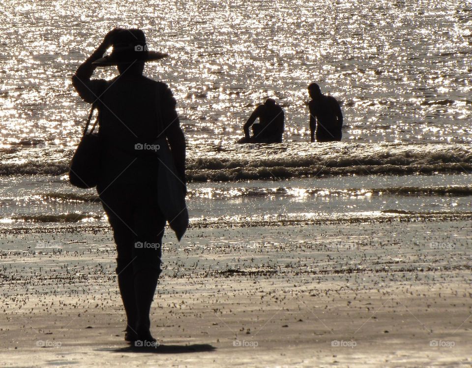 At the seaside