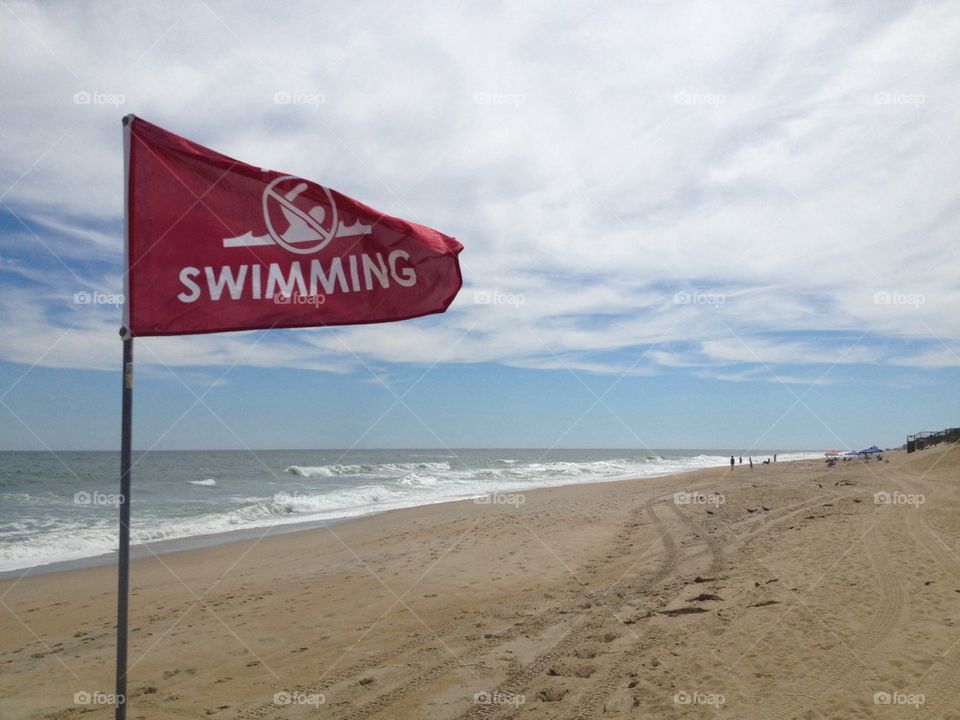 Swim warnings 