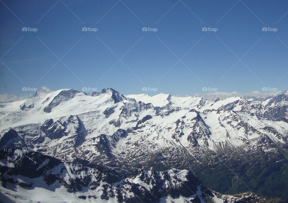 winter landscape @Mount Titlis , Switzerland