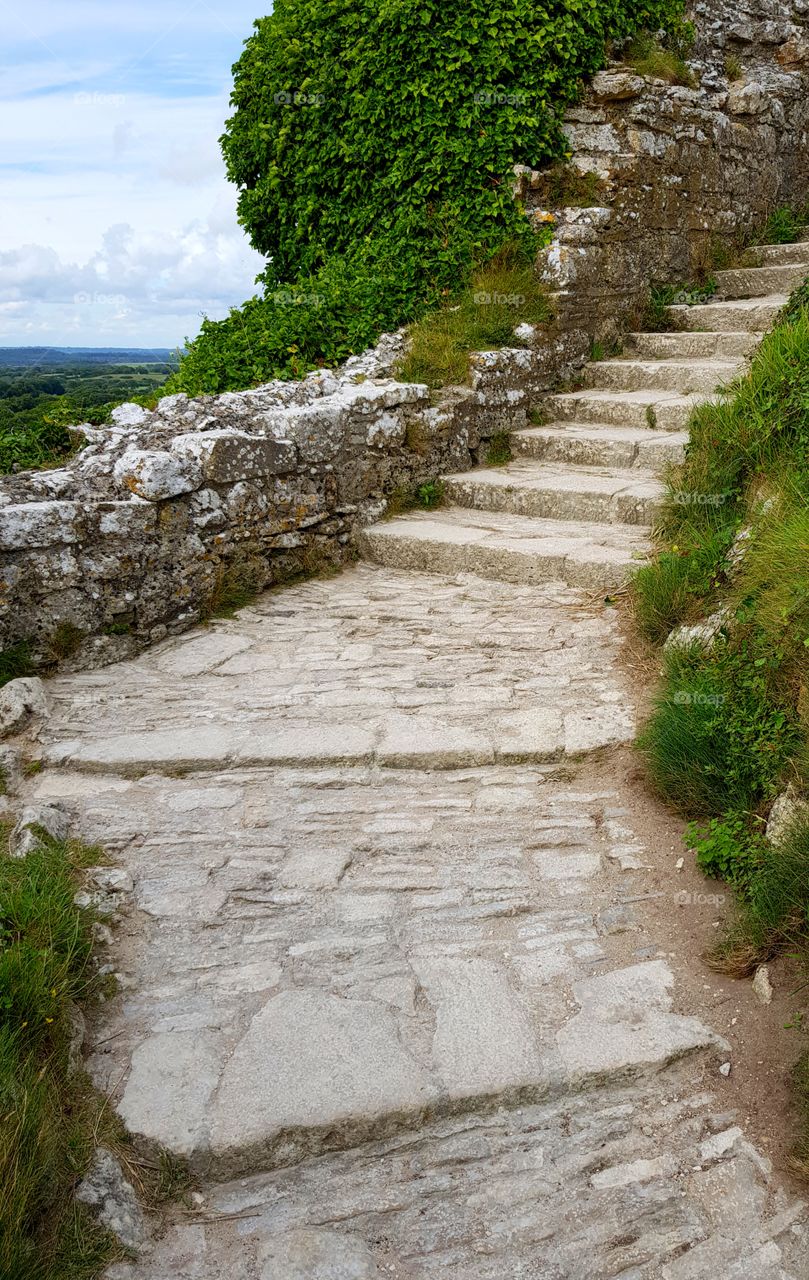 Castle steps 1