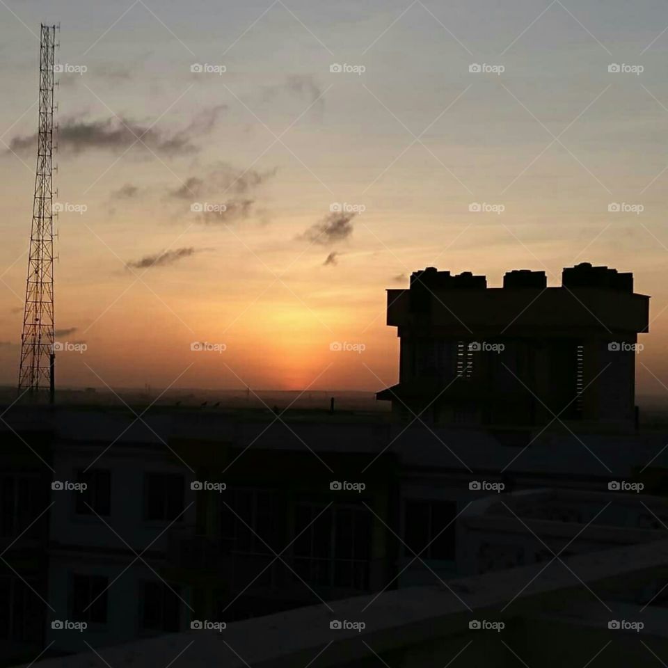 Dawn Mogadishu Somalia