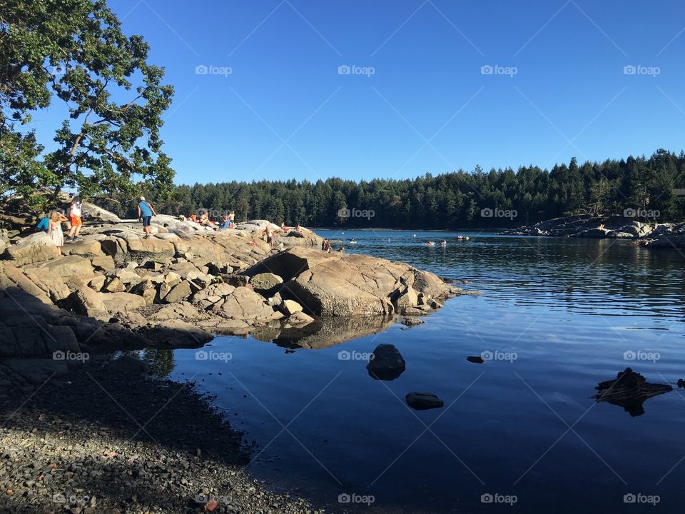 Rocky beach