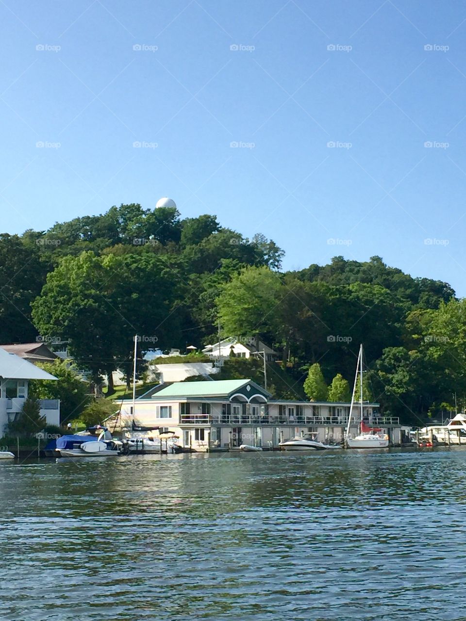 Waterfront in Saugatuck, MI