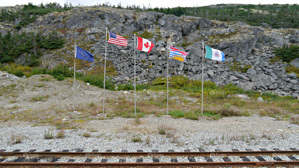White Pass International Border. U.S. and Canada, September 2013
