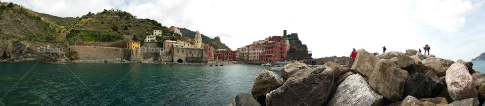 vernazza harbor. traveling around italy. cinque terre. vernazza