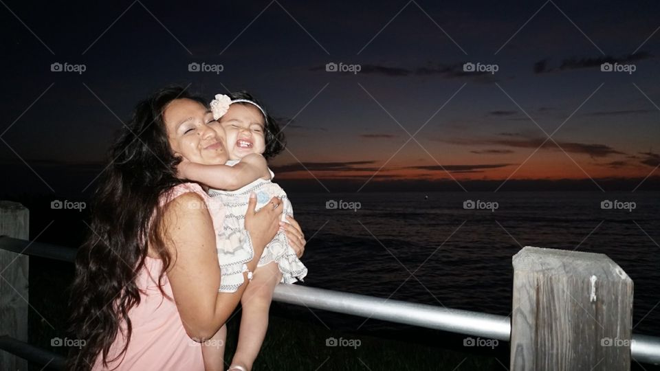 mother and daughter love