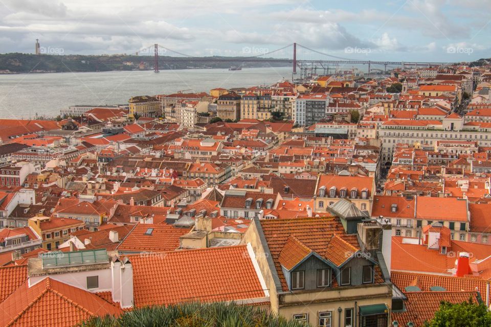 Lisbon skyline 