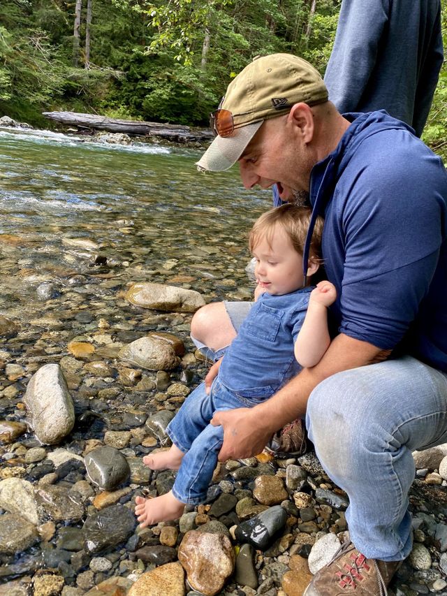 Father and son fatherhood 