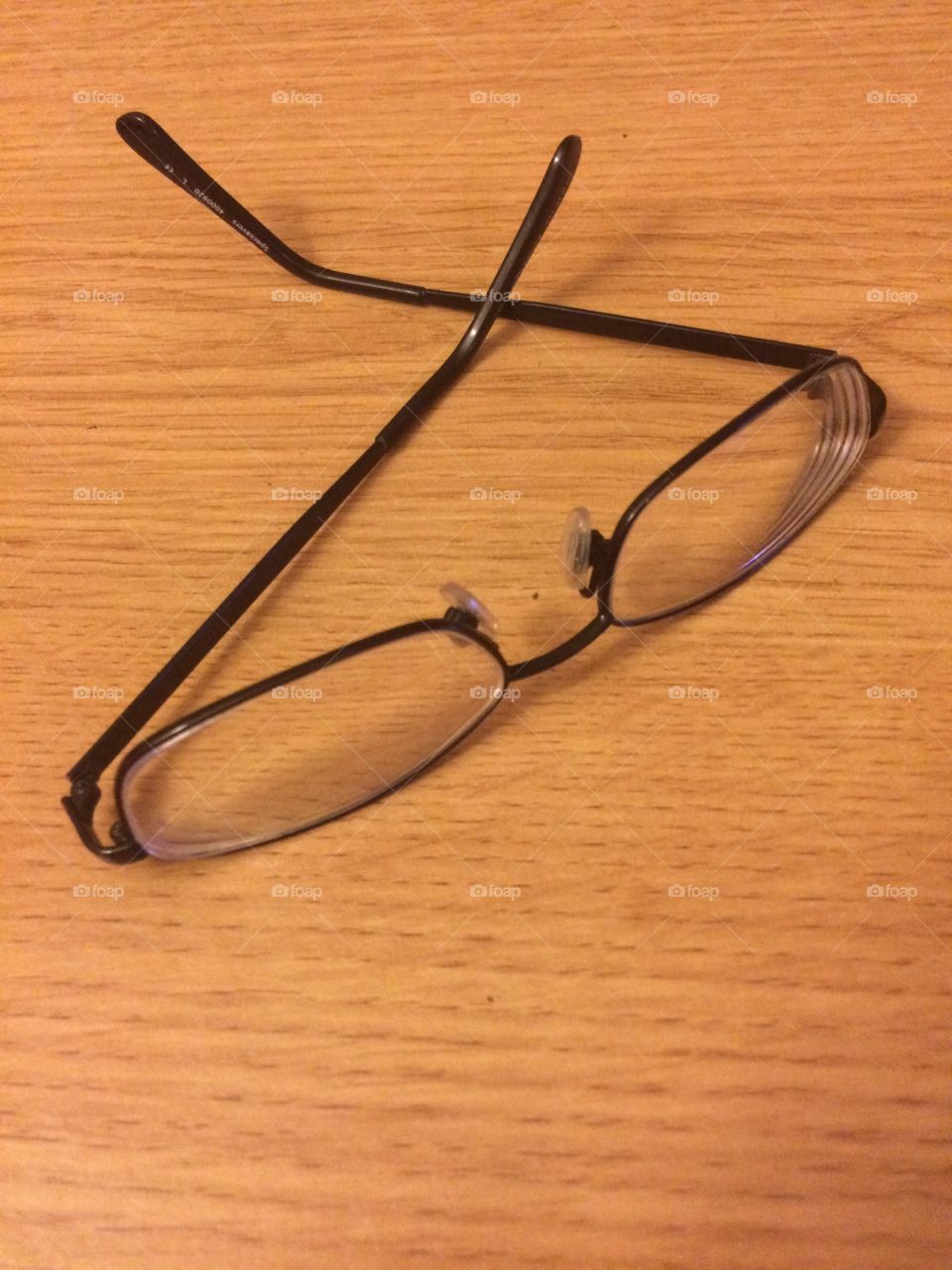 Spectacles, glasses. 