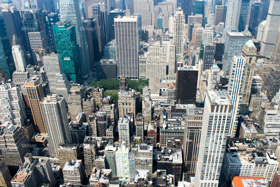 View from the Empire State Building