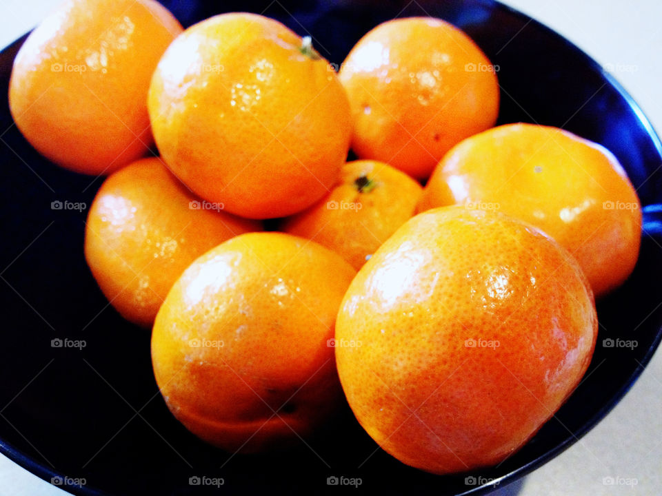 Miniature clementines (a.k.a. "Cuties")