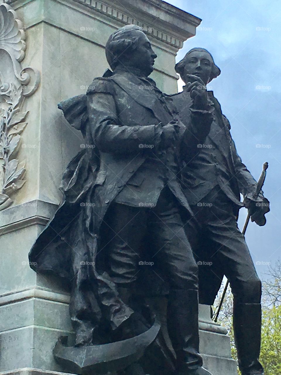 Statue at Lafayette Square 
