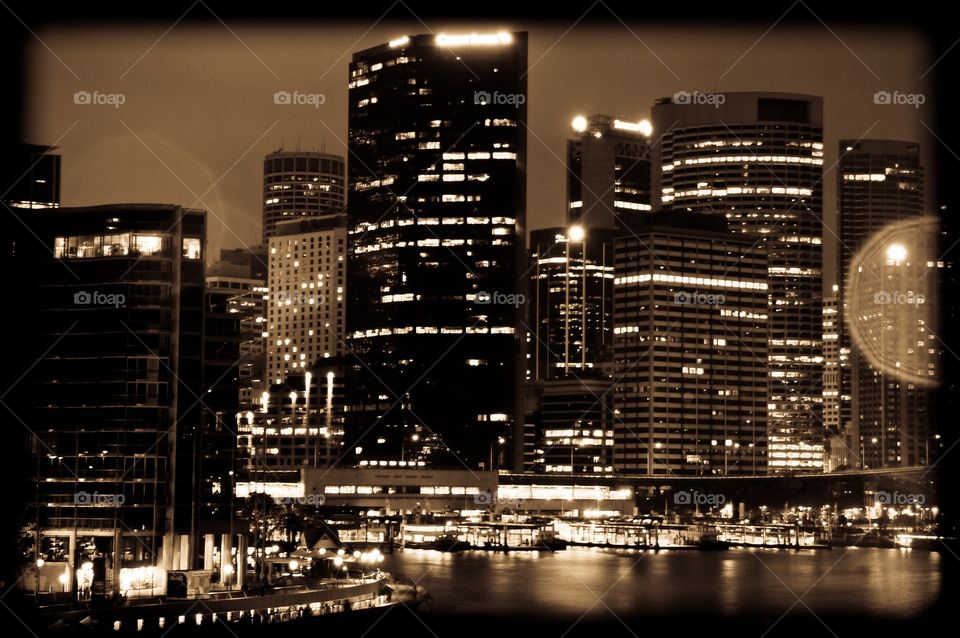 Sydney nightscape 