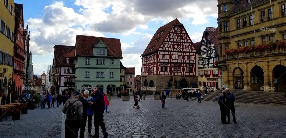 Rothenburg ob der Tauber Market Square