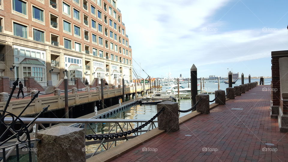 Boston harbor: My USVisit Fall2017