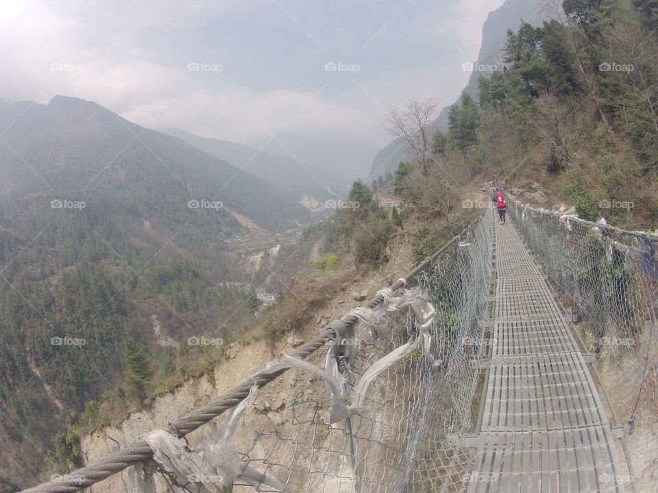 Nepal bridge 