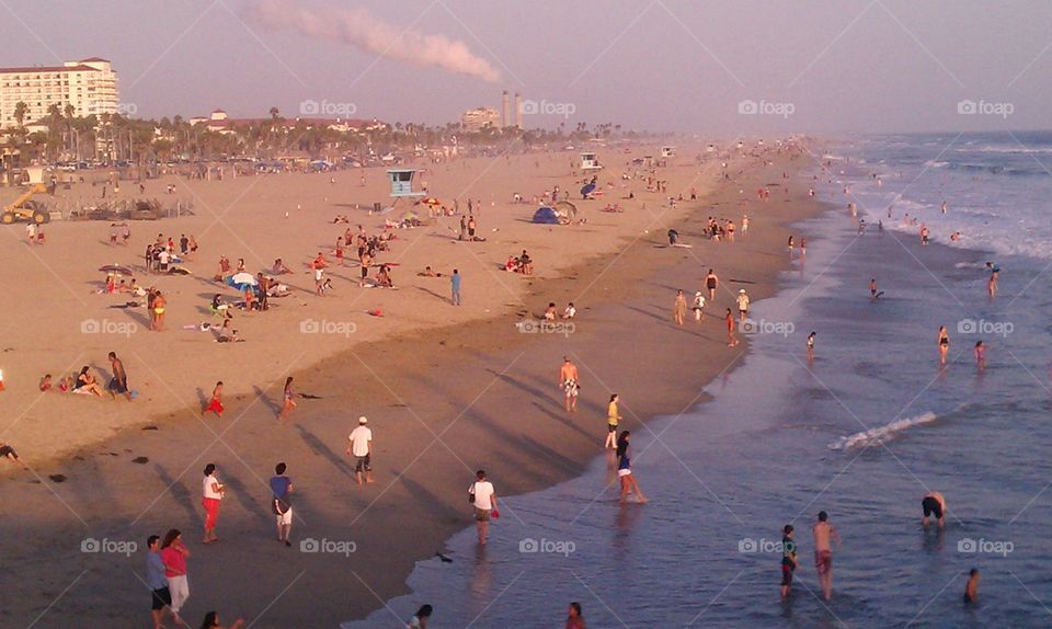 beach. hollister beach