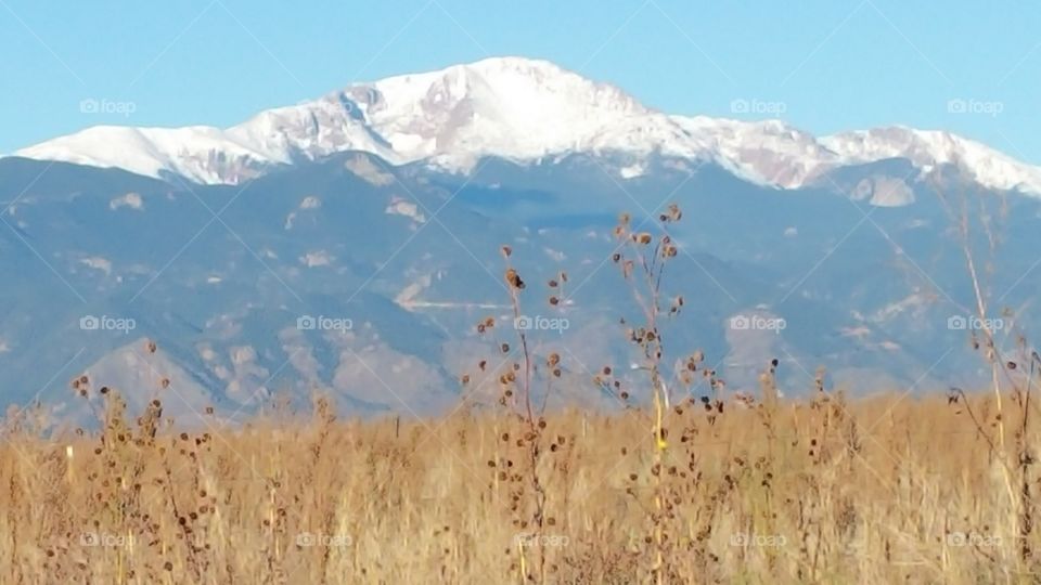 Colorado Springs Mountains