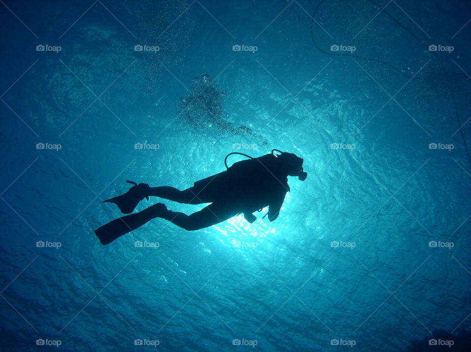 ocean bubbles australia diving by FrankTheDog