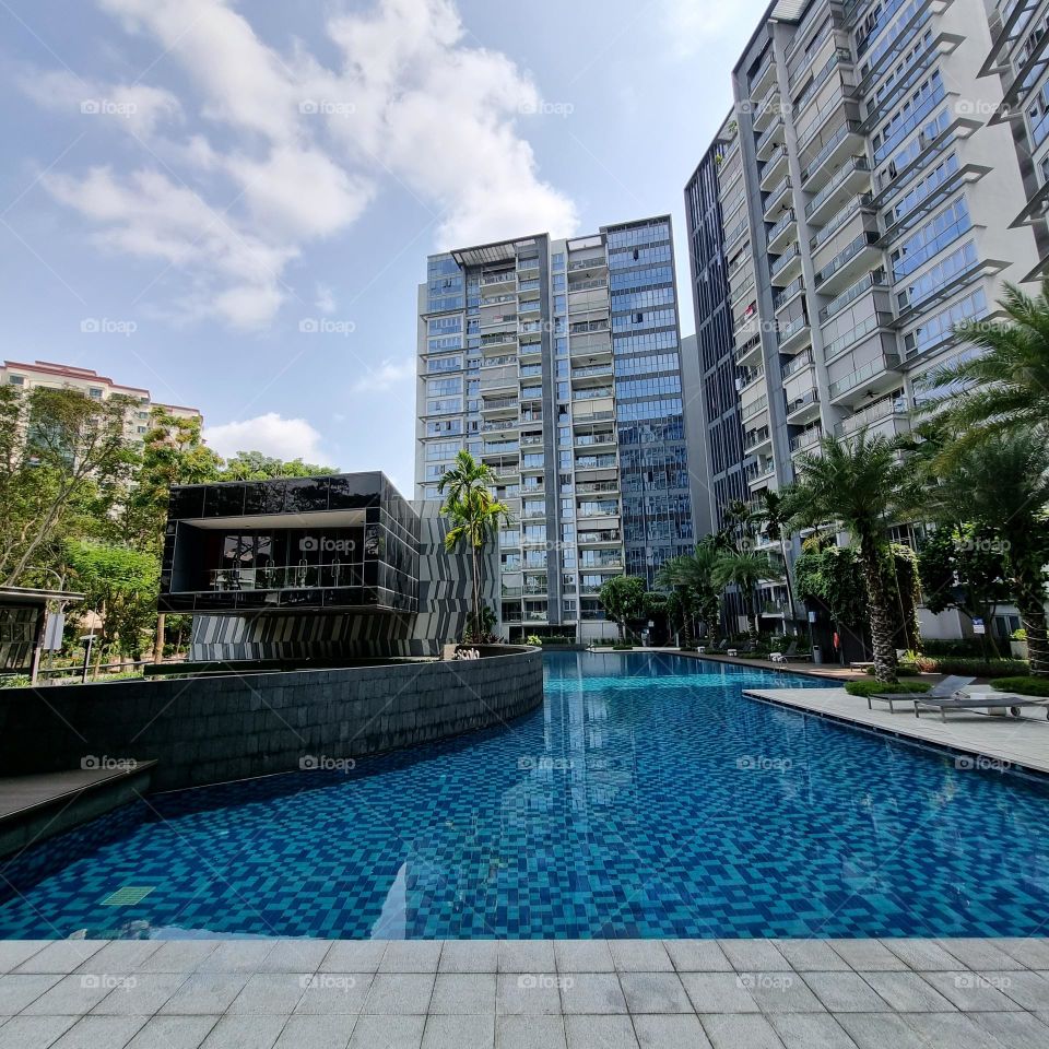 Swimming pool at The Scala