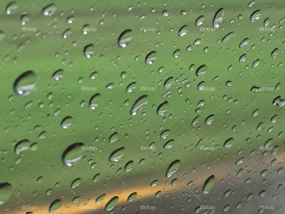 Raindrops - fleeting moment 