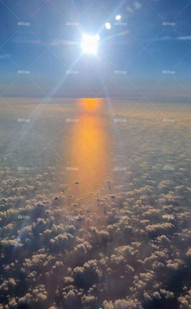 Sunset over the Mediterranean Sea