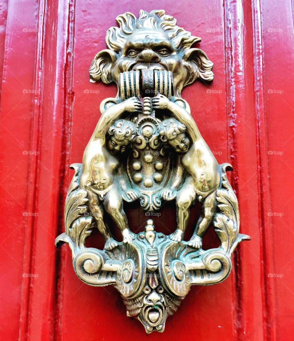 Door knocker, Clinton Street