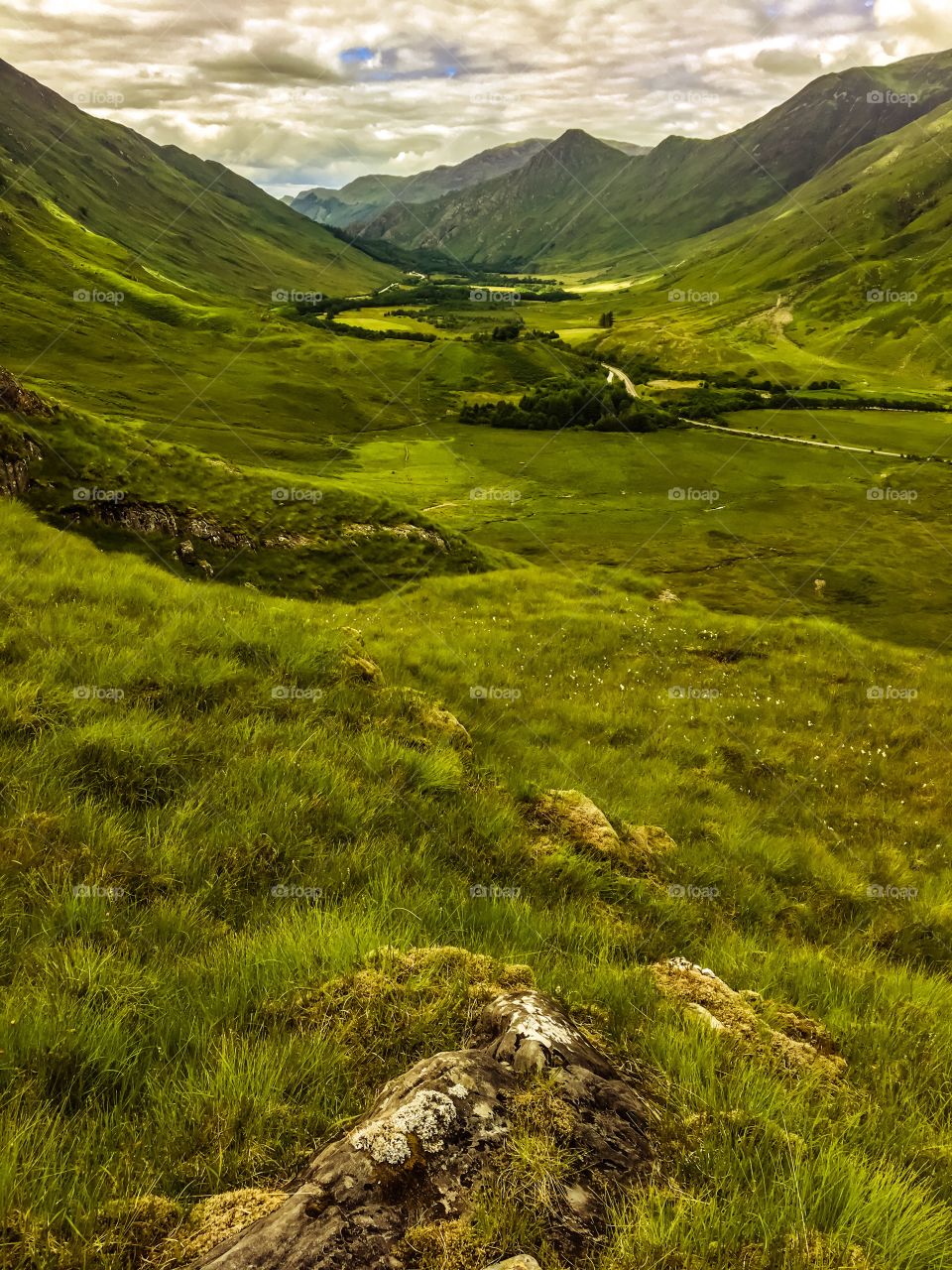 Kyle Glenshiel Landscape Highlands scotland 