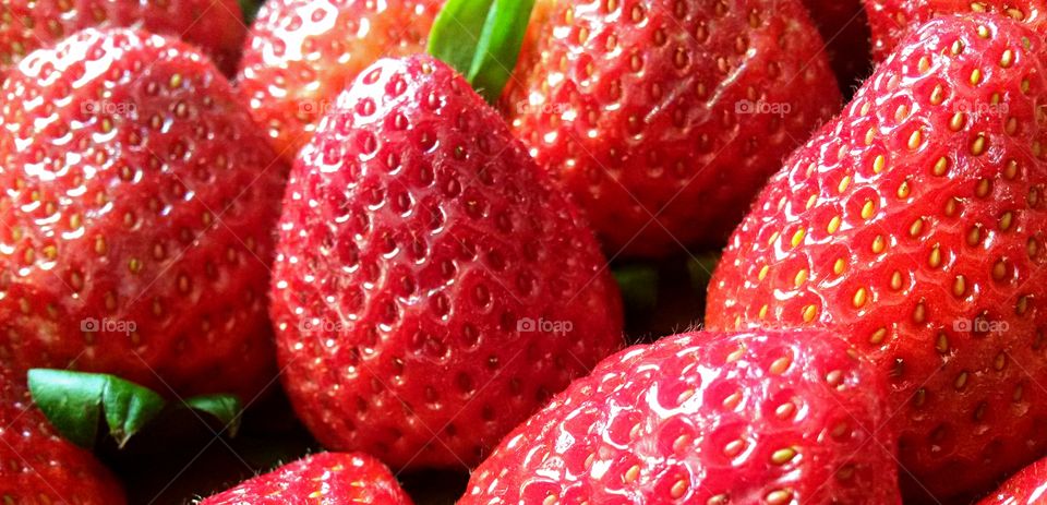 Close-up of strawberry