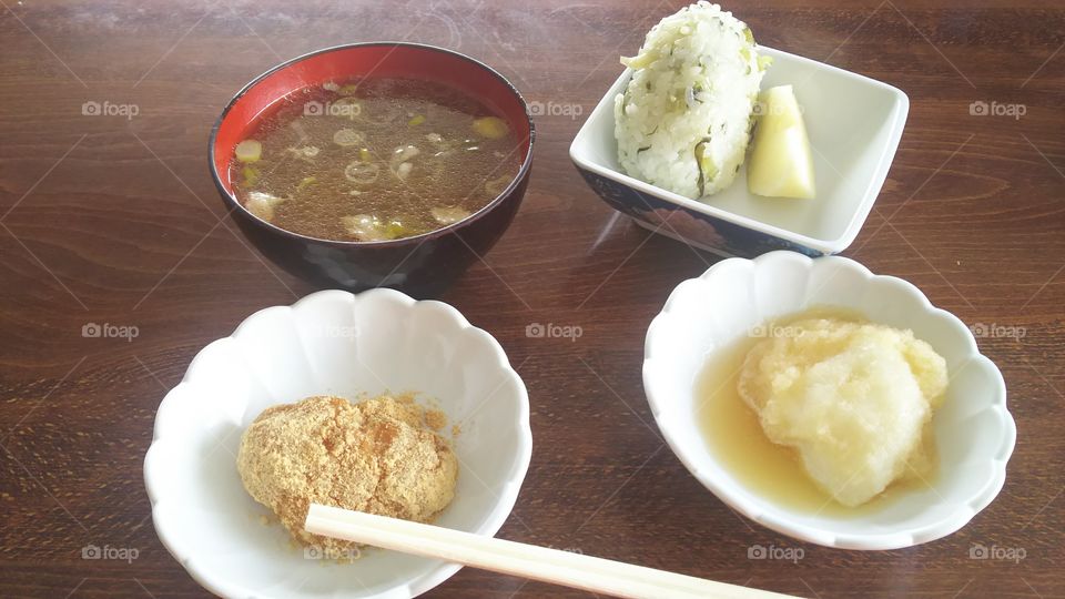 mochi 
japanese soul food