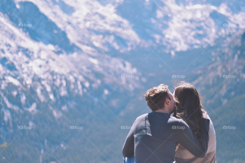 Engagement photos in the Rockies